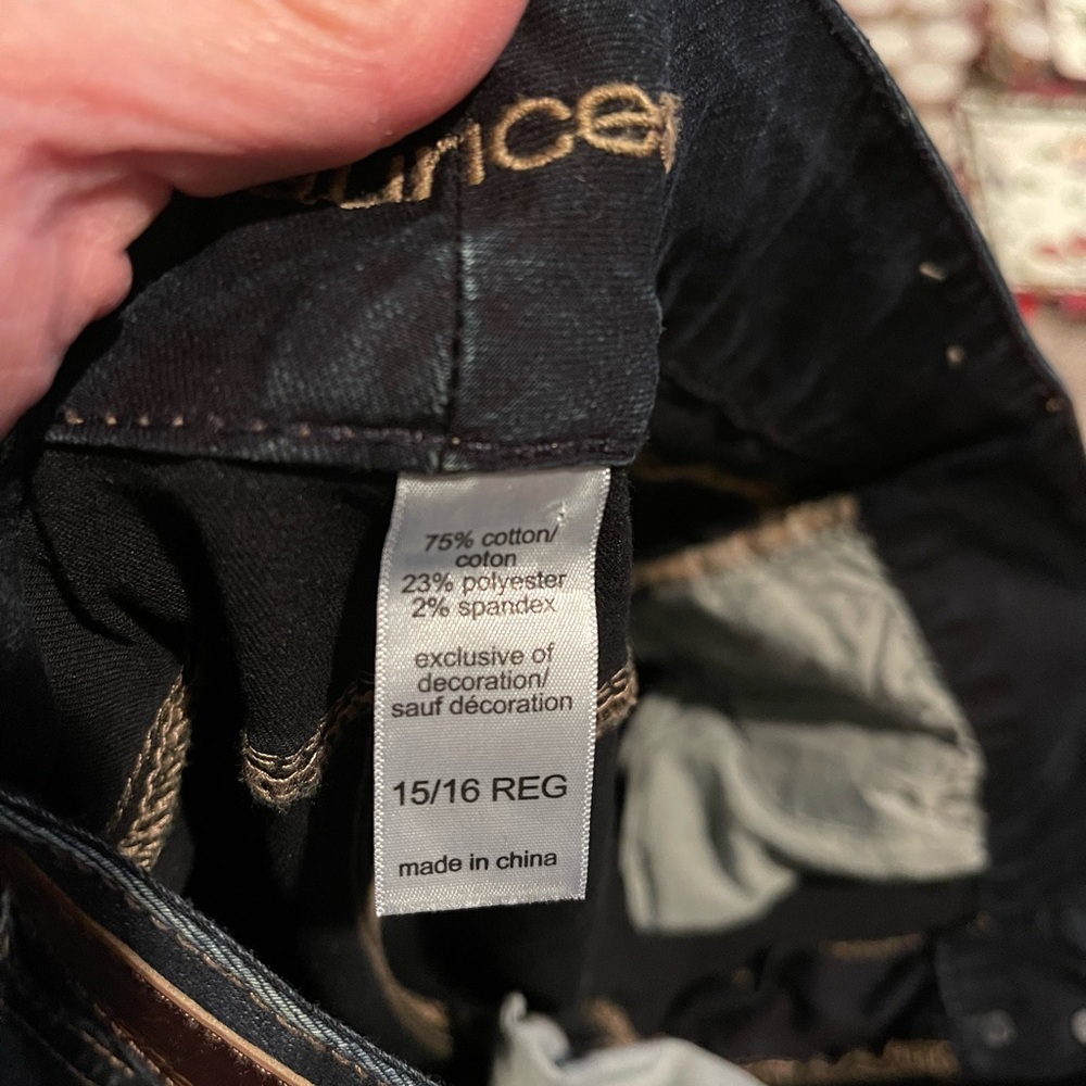 Maurices Dark Blue Straight Leg Jeans - Picture 4 of 5